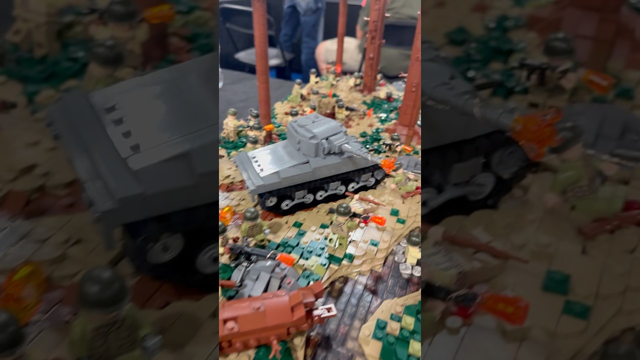 LEGO WW2 Hurtgen Forest MOC 