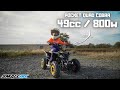 Test pocket quad cobra 49cc  800w  smallmx