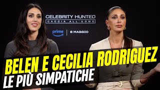 Celebrity Hunted 4: Belen e Cecilia Rodriguez campionesse di simpatia