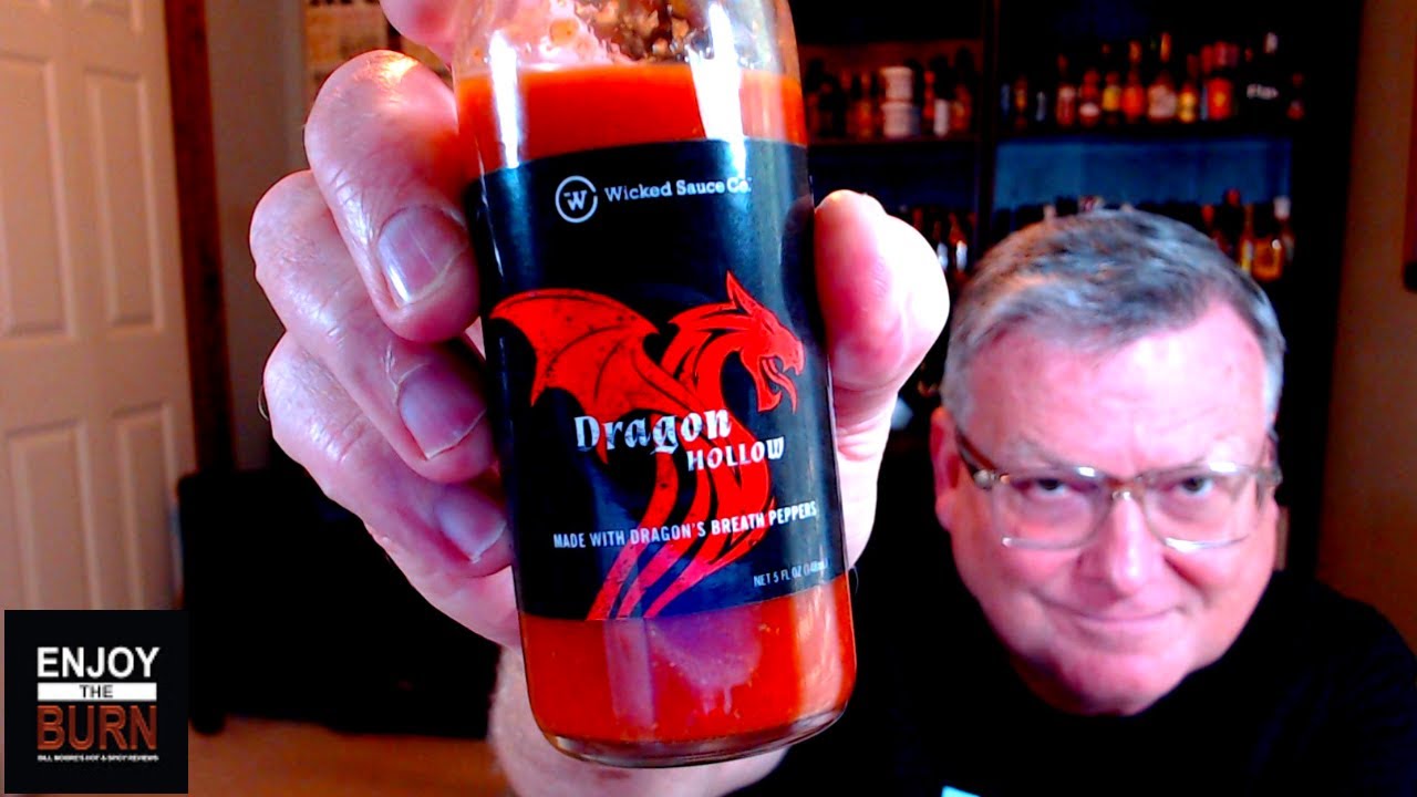 Wicked Sauce Co Dragon Hollow Hot Sauce Made With Dragon S Breath Peppers Review Youtube Wicked Sauce Co Dragon Hollow Hot Sauce Made With Dragon S Breath Peppers Review Youtube