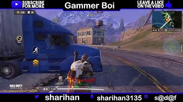 TRAP MASTER IS BEST CLASS ! CALL OF DUTY MOBILE BATTEL ROYAL/SOLO VS SQUAD