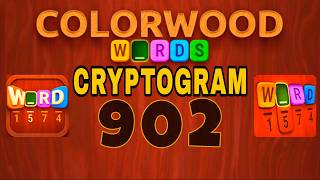 COLORWOOD WORDS CRYPTOGRAM level 902