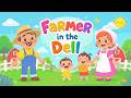 The Farmer in the Dell | Hi Ho The Derry O | Animated Kids Song (2D Cartoon)