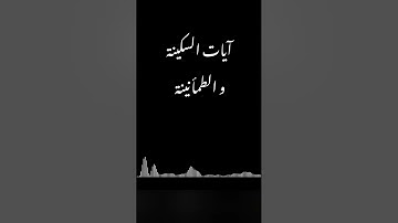 آيات السكينة والطمأنينة | الشيخ أحمد النفيس | القرآن الكريم
