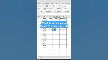CTRL + ENTER in Excel: Save Time with This Shortcut!  #excel #exceltips #excelinterview