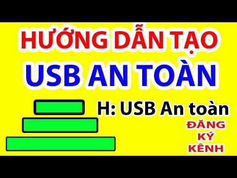 Hướng Dẫn Tạo USB AN TOÀN Chống Mọi Virut Mạnh Nhất thế giới | Gin Gà Official