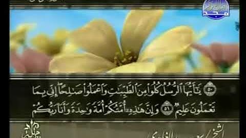 القرآن الكريم كاملا الجزء الثامن عشر 18 بصوت الشيخ سعد الغامدي