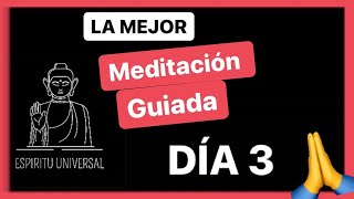 ✅ LA MEJOR MEDITACIÓN GUIADA para PRINCIPIANTES 🙌 Deepak Chopra [Día 3]