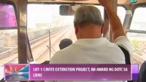News@1: LRT-1 Cavite Extension Project, ini-award ng DOTC sa LRMC || Sept. 15, 2014