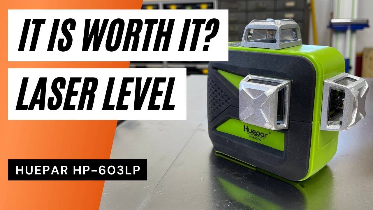 3-way laser level - Huepar HP-603LP | cheap laser level YouTube