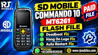 SD Mobile Commando 10 MT6261 Flash File By RJ MOBILES screenshot 3