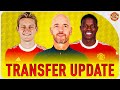 Malacia - Ten Hag&#39;s 1st Signing, De Jong &amp; Eriksen Next? Man Utd Transfer News LIVE