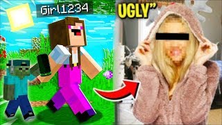 NOOB1234 Girlfriend shows FACE in FACE CAM !! Prank !!