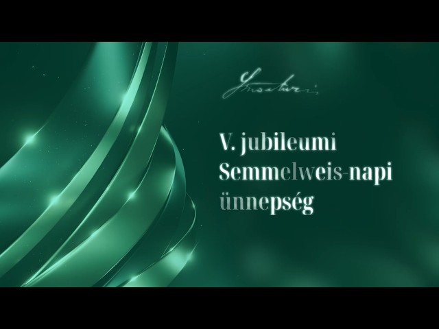 Watch Különböző életutak, ugyanaz az értékrend - Semmelweis-napi ünnepség 2026 on YouTube.