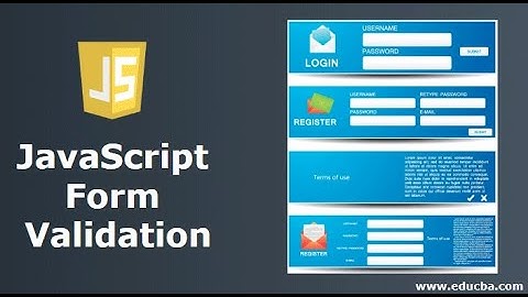 REGISTRATION FORM VALIDATION WITH JAVASCRIPT