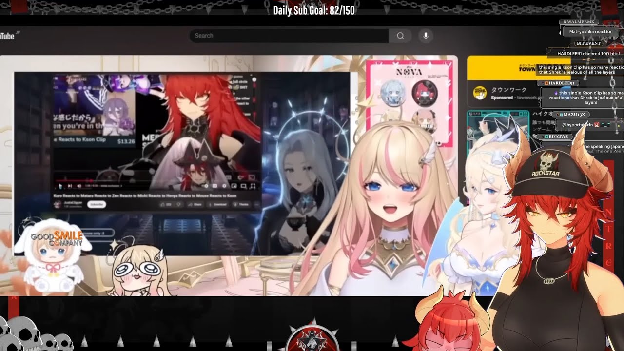 Zentreya Reacting to Hime React to hestia react Amalee react Kuro react matara react zen react ...
