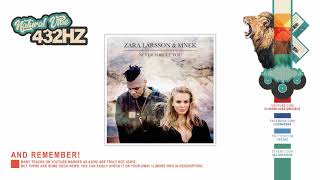 Zara Larsson, MNEK - Never Forget You | 432hz screenshot 2