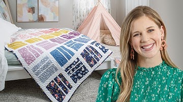 How to Make a Squared Up Quilt - Free Quilt Tutorial