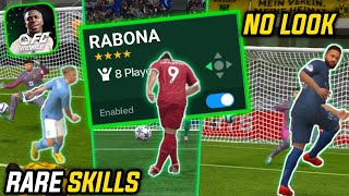 RARE SKILLS in ea fc 24 mobile will blow your mind 🤯🤯 | how to do rabona in fc mobile #fcmobile