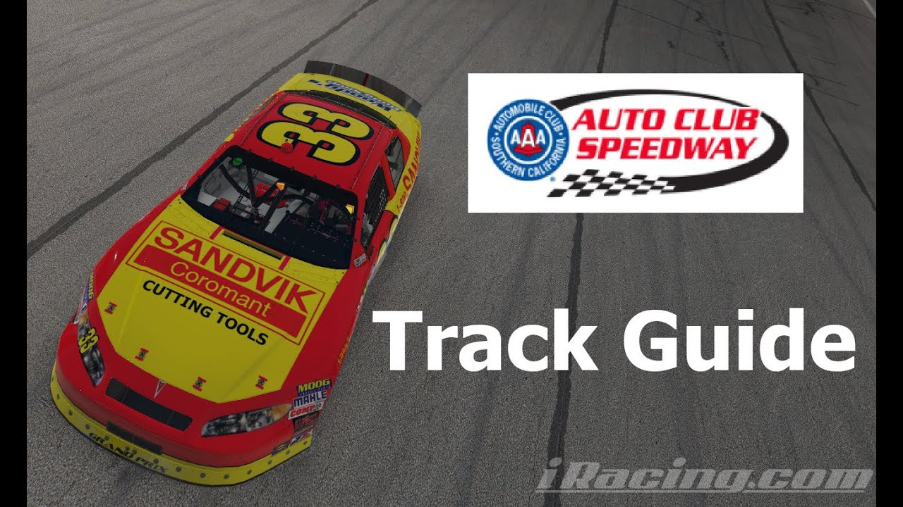 iRacing Track Guide: ARCA at Auto Club Speedway - YouTube