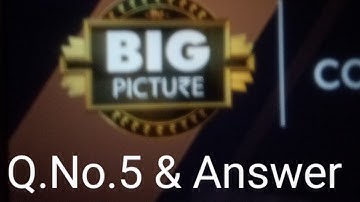 Q.No.5 & Answer.The Big picture ,Ranbir Kapoor Show