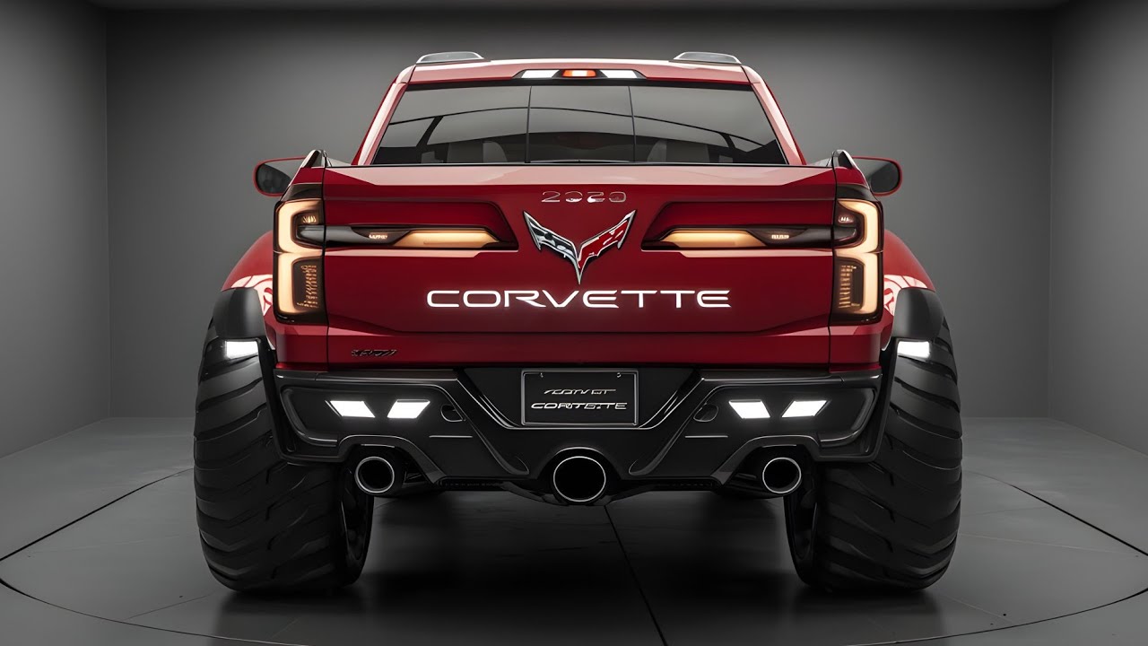 "The all new 2025 Corvette Pickup Truck – The Ultimate Performance Beast!