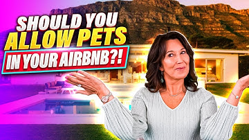 Should YOU Allow Pets in Your Airbnb?! (Airbnb Hosting Tips)