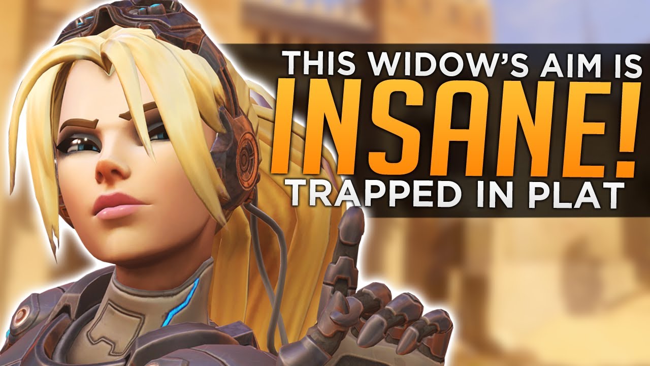 Overwatch This Widow's Aim is INSANE!But Stuck in Plat YouTube