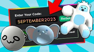 *7 NEW CODES* SEPTEMBER 2023 Roblox Promo Codes For ROBLOX FREE Items and FREE Hats (NOT EXPIRED)