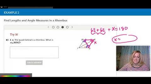 Lesson 6 5 Properties of Special Parallelograms- Savvas enVision geometry tutorial