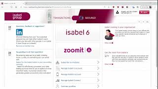 Isabel 6 multibanking software demo