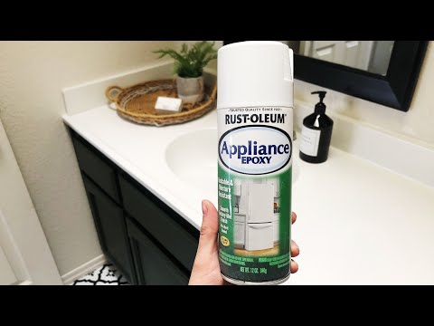 Rustoleum Countertop Transformation | DIY Bathroom Makeover