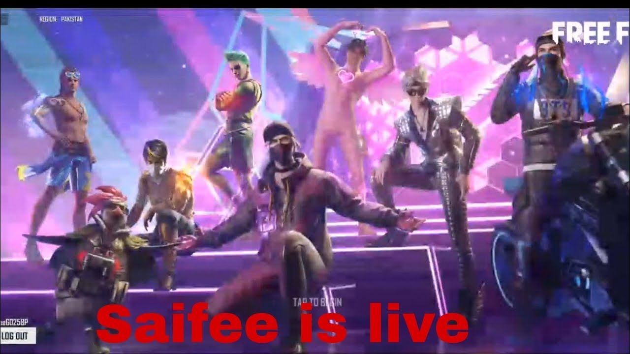 Free fire  || saifee is live|| squad match