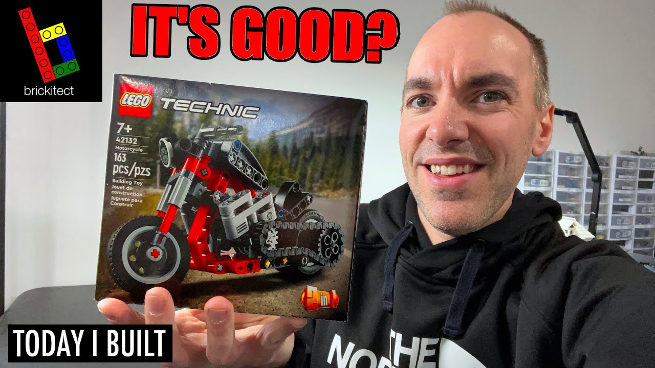 LEGO Technic MotorcycleBetter Than I Expected - YouTube
