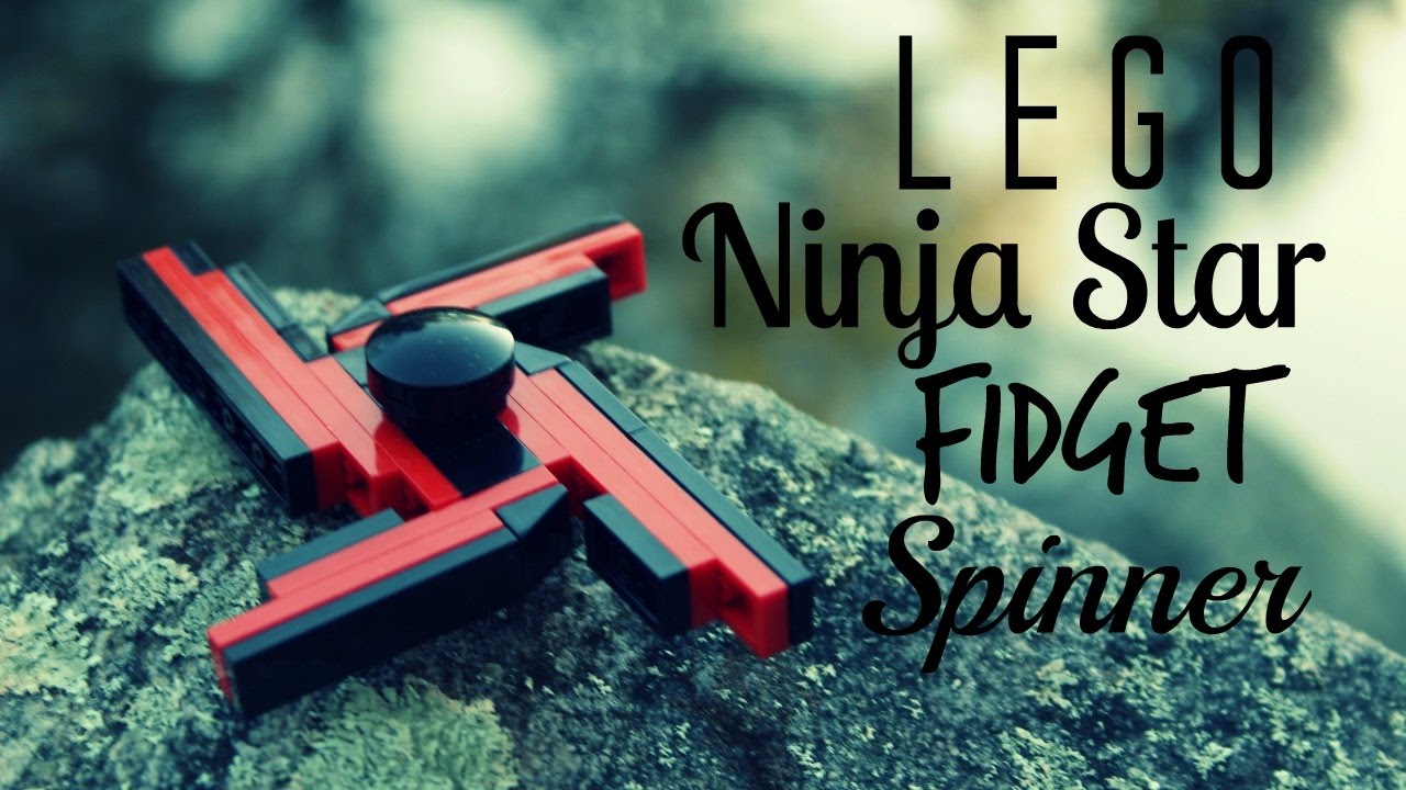 Lego Ninja Star Fidget Spinner 