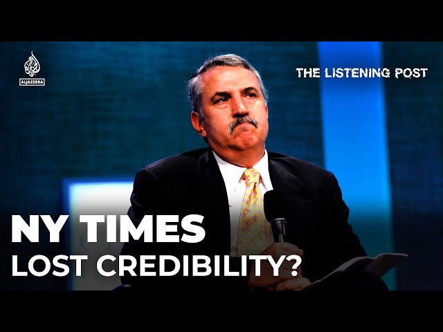 Is the New York Times losing its credibility on Israel-Palestine? | The Listening Post class=