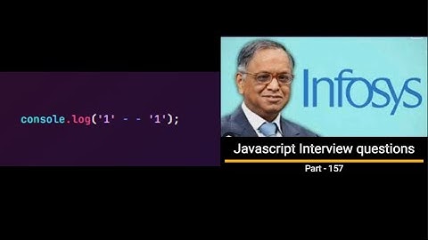 Javascript output based Interview question - Part 157 #shorts  #javascriptinterview #javascript