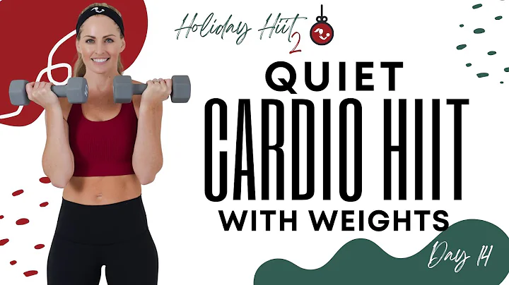 30 Minute Quiet Cardio HIIT with Weights Workout