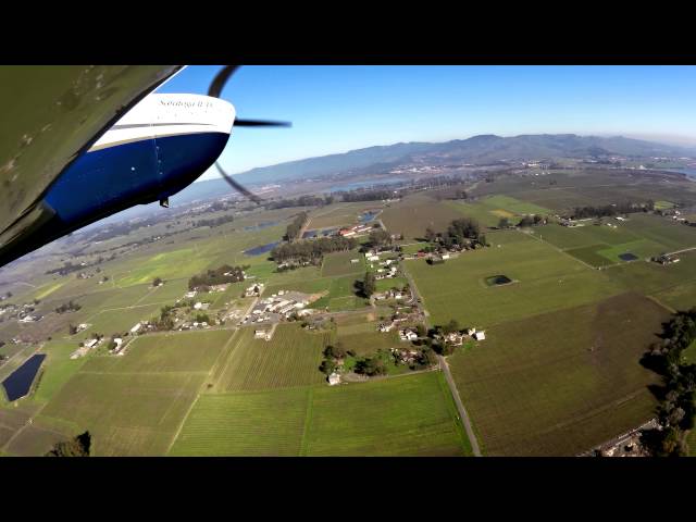 Watch us fly into Napa County Airport