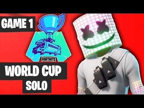 Fortnite World Cup SOLO Game 1 Highlights [Fortnite World Cup Highlights]