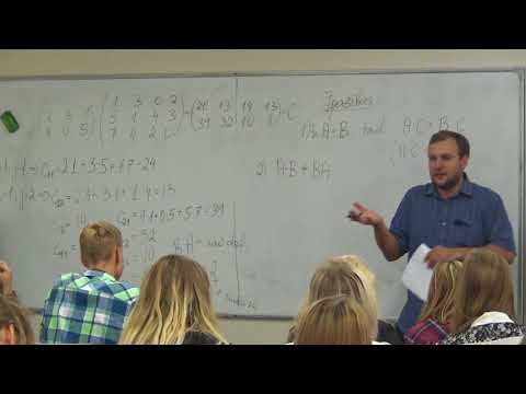 Video: Kā Reizināt Matricu Ar Matricu