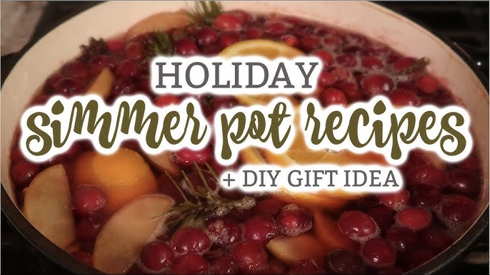 Christmas Simmer Pot (Easy & Simple Stovetop Potpourri) - The Real Food  Dietitians