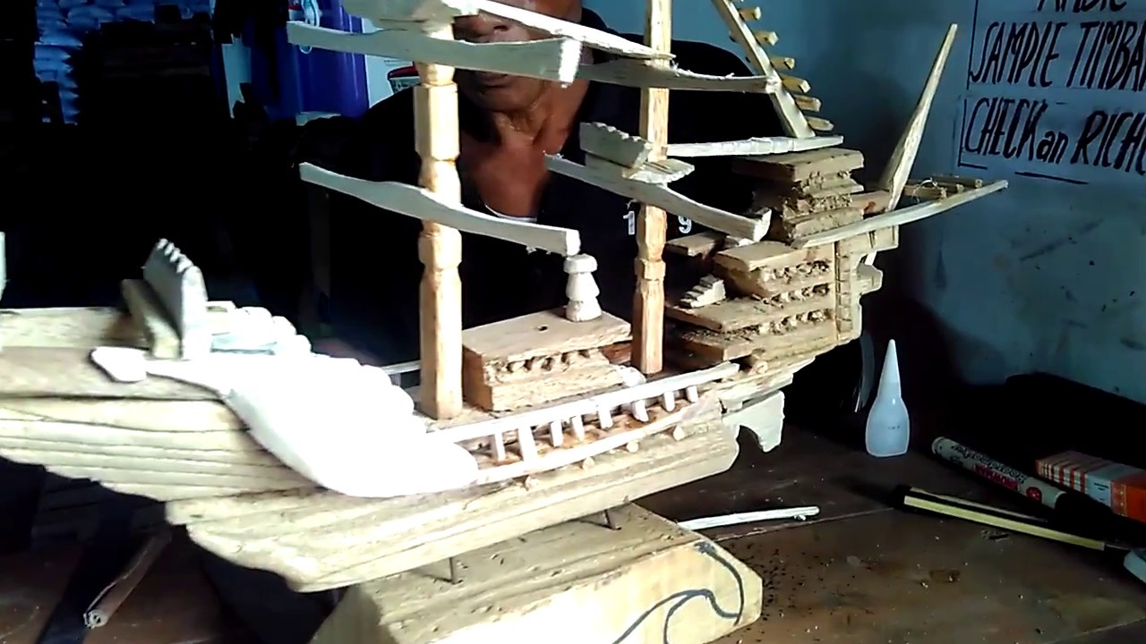  Cara  Membuat  Kapal  Pinisi Dari  Stik  Es Krim Membuat  Itu
