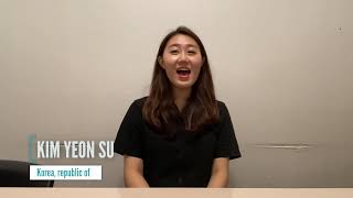 KimYeonsu- Schwarzman Scholar Self introduction Video