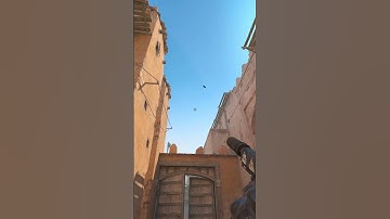 Easy CT smoke for a Mid to B entry on Dust 2 #shorts #csgo #cs2
