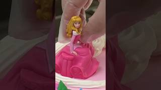 How to Decorate a Disney Princess Cake #Shorts