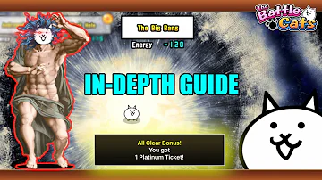 How to Beat The Big Bang & Get Free Platinum Ticket EASILY! | Battle Cats (Cats of the Cosmos 3)
