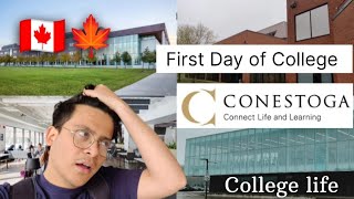 Conestoga College | Doon campus 🇨🇦| First day of college | College life | Canada Vlog | Ali_inCanada