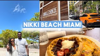 Sunday Brunch | Nikki Beach Miami | Things to do | 2023 | Travel Vlog | Florida | South Beach Miami