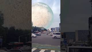 Planet falling on earth🌎 #vfx​ #vfxshorts​ #vfxeffects​ #svihavlogs#vfxpro#visualfx #planets​#shorts